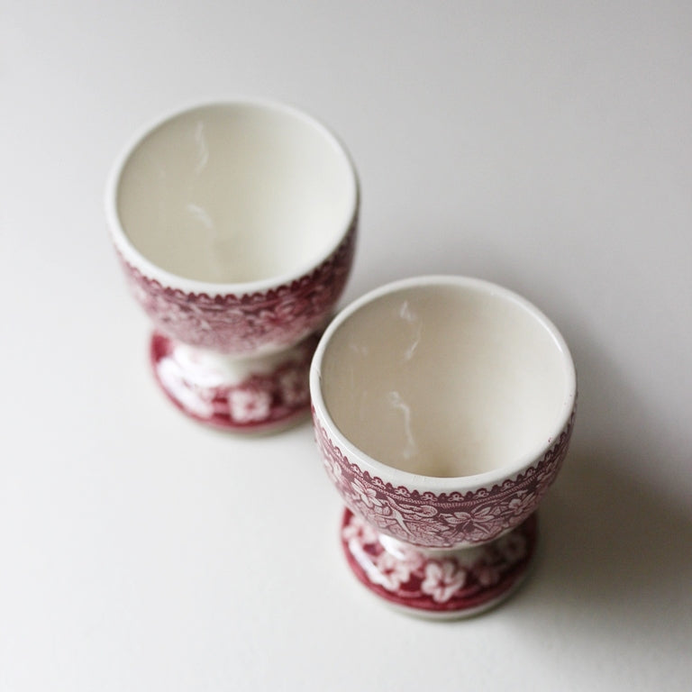 Mason's Vista Pink Eierbecher – Set aus 2 Stück
