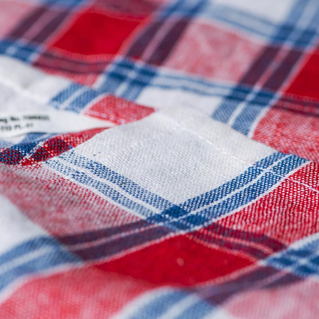Tea Towel - tricolor check