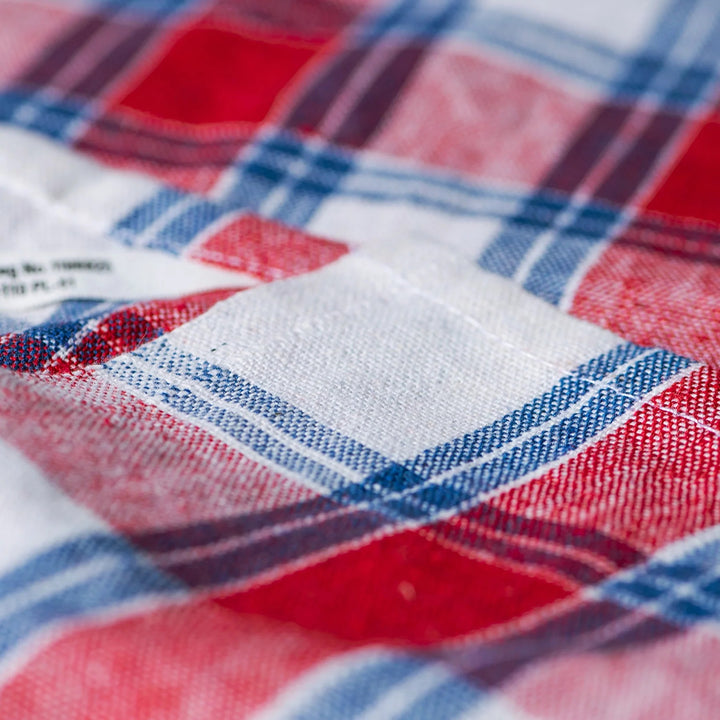Tea Towel - tricolor check