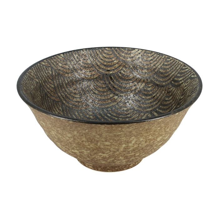 Japanese Nami Stoneware Bowl