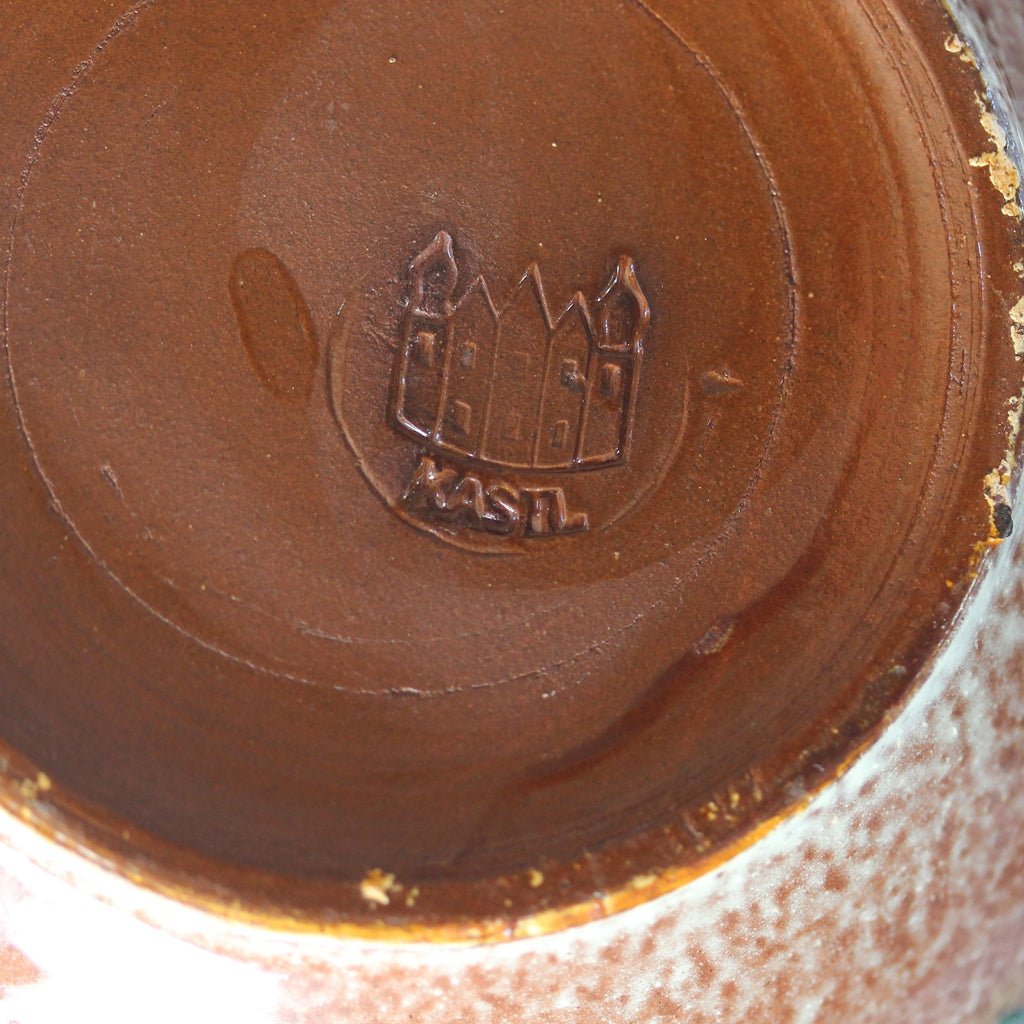 Kastl Keramik Vase – frühes Atelierstück, 1960er Jahre