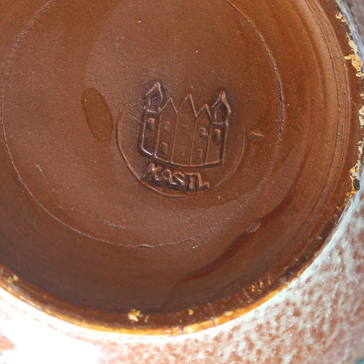 Kastl Keramik Vase – frühes Atelierstück, 1960er Jahre