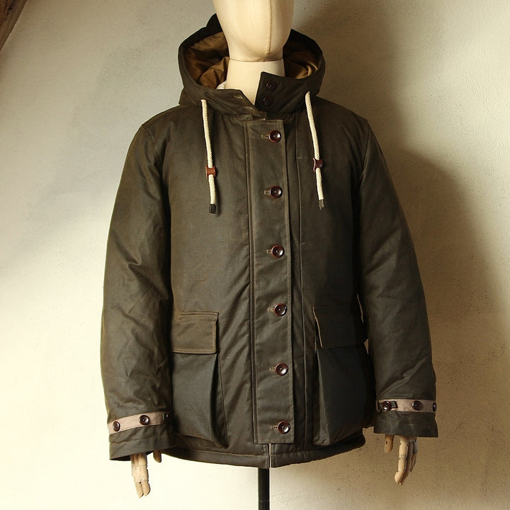 SALE - La Snow Parka in Khaki Waxed