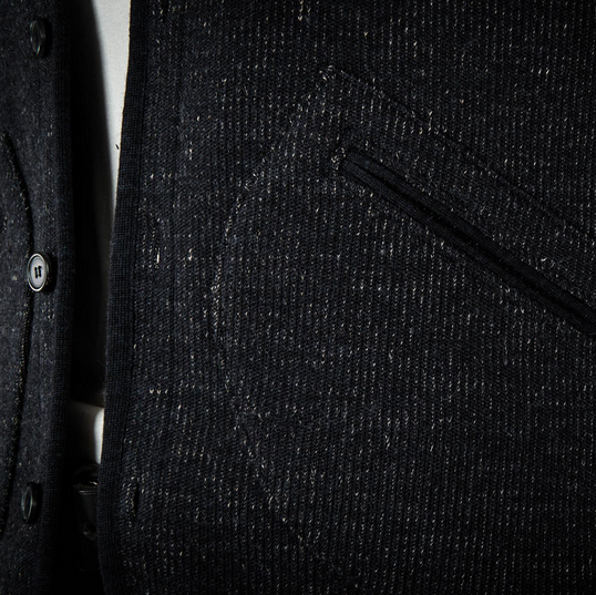 SALE - La Veste Émile in charcoal