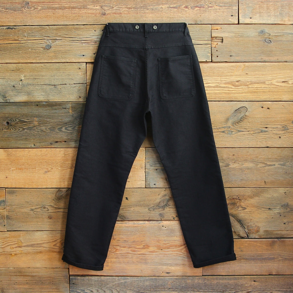 Le Pantalon Penitencier Moleskine in black