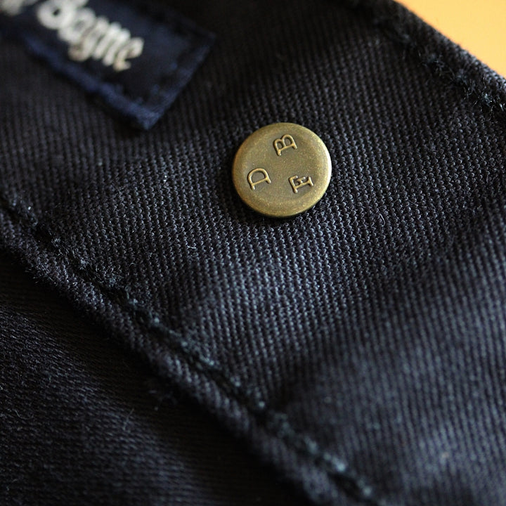 Le Pantalon Penitencier Moleskine in black