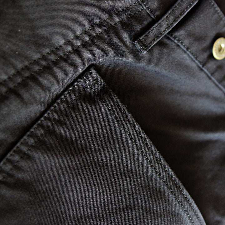 Le Pantalon Penitencier Moleskine in black