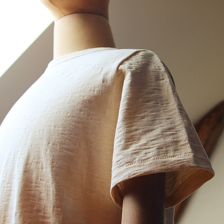 SALE - Le Tricot Basic Flamme Heavy Weight - Natural