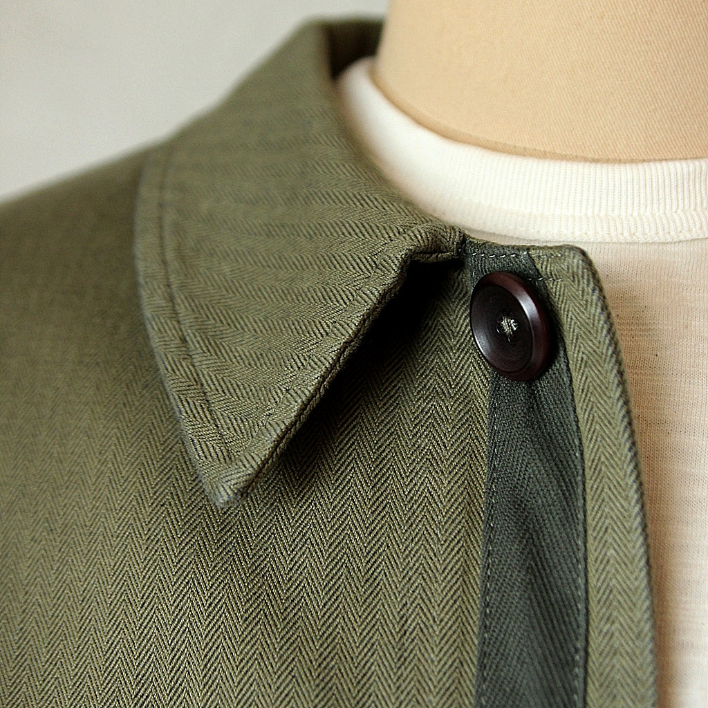 Le Bourgeron "Metis Cotton HBT" - Khaki