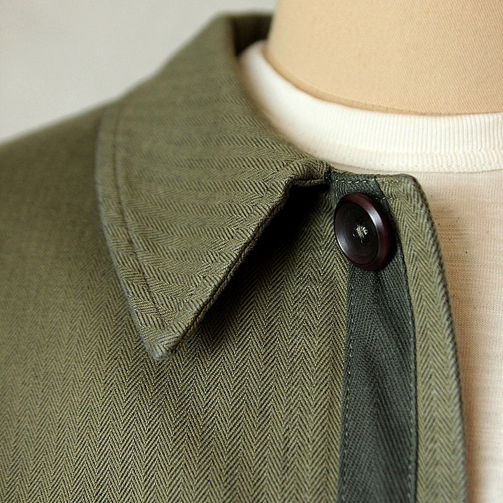 Le Bourgeron "Metis Cotton HBT" - Khaki