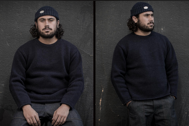 Le Pull Mataf - Marine