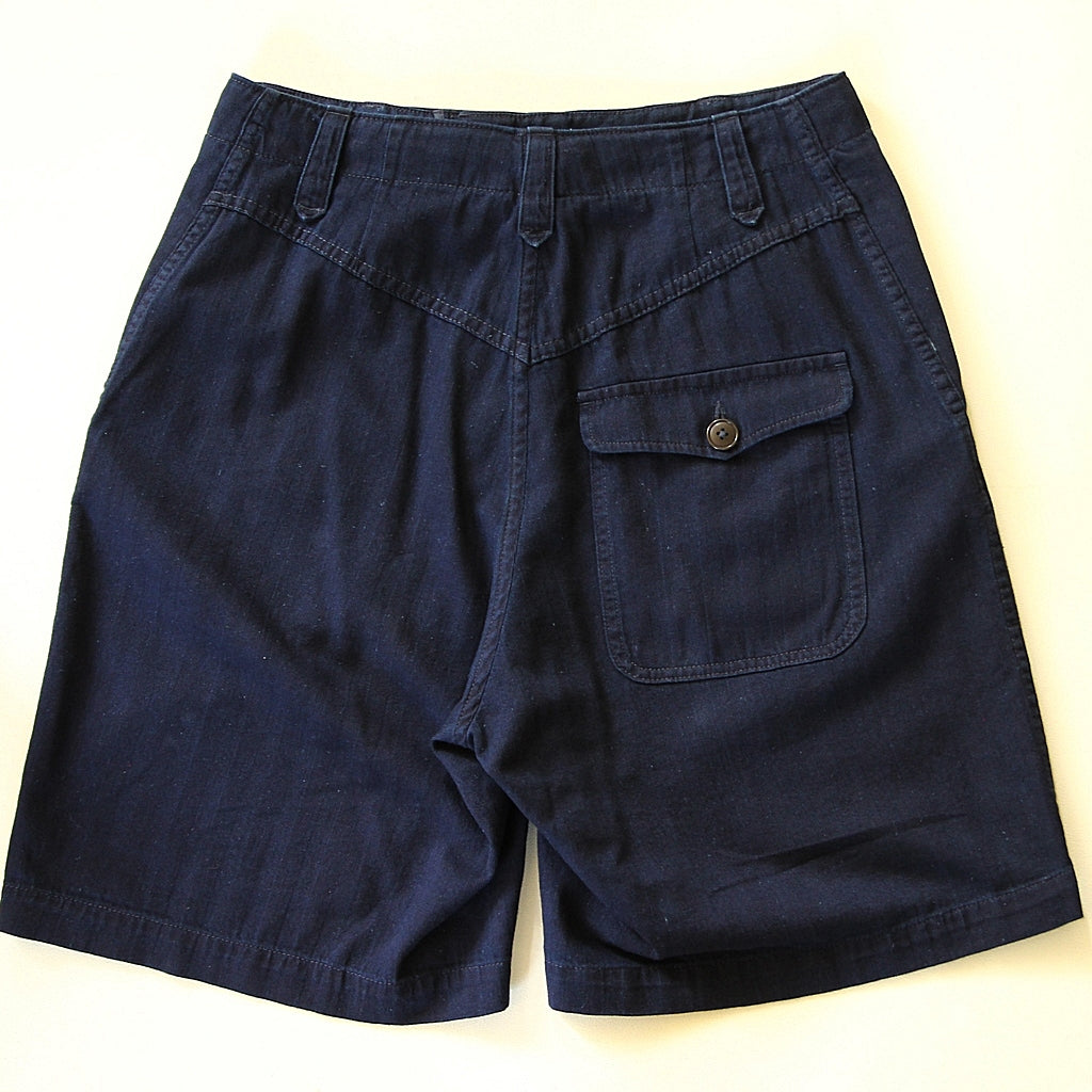 SALE - Le Short Nervi HBT Indigo