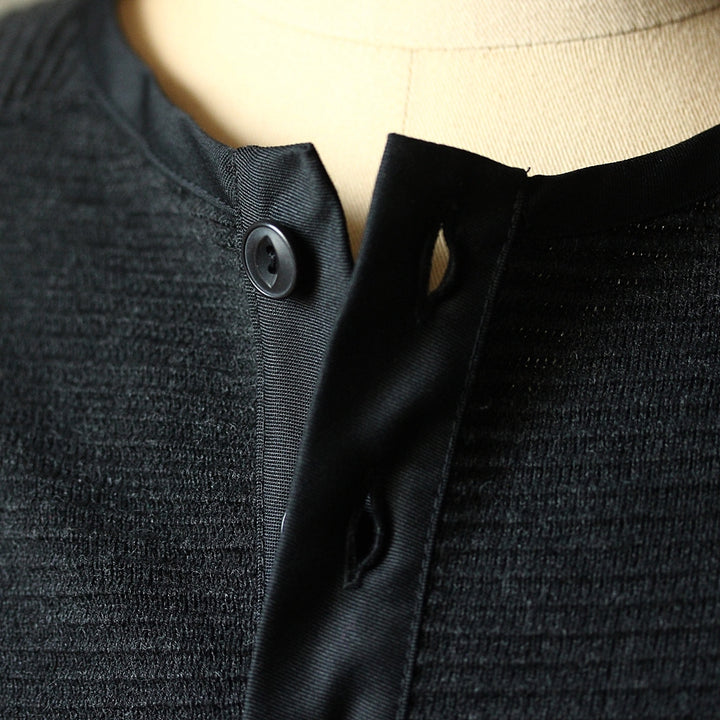 Le Thermal Henley Albert - Charcoal