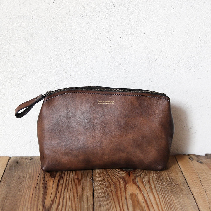 Leather Toiletry Bag