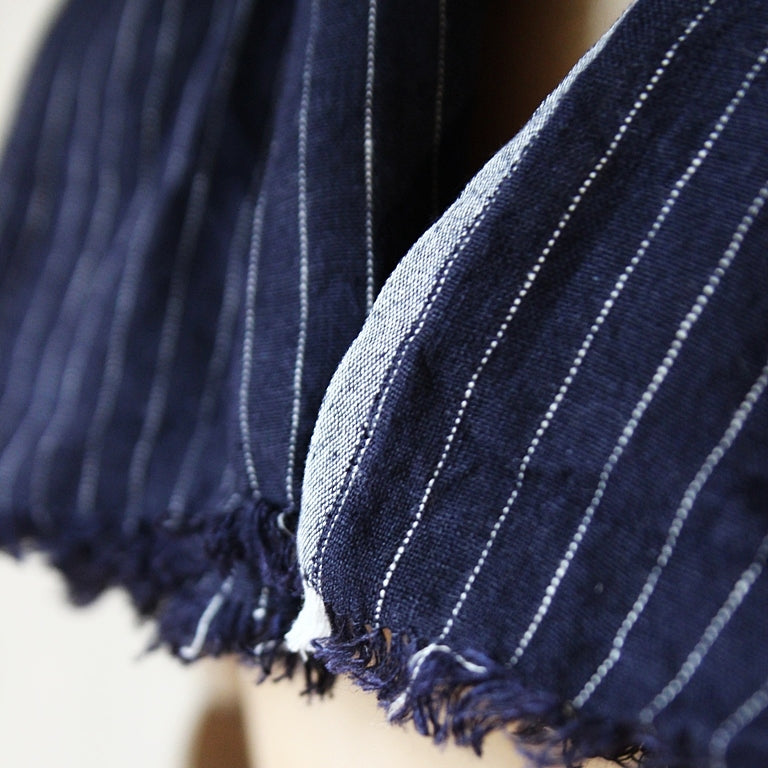 Linen Tuz Fringe Scarf - Harper