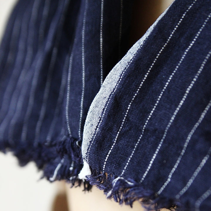 Linen Tuz Fringe Scarf - Harper