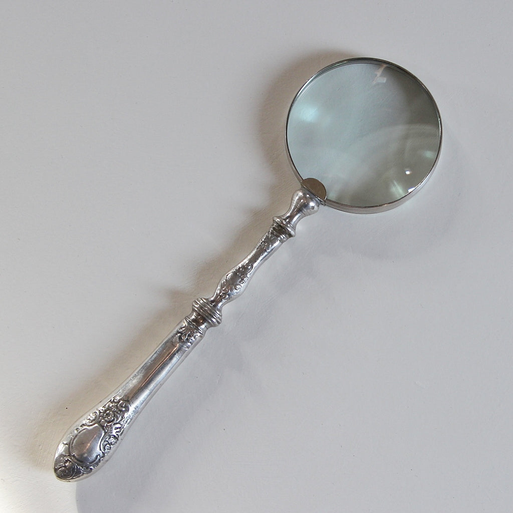 Magnifier With Antique Cutlery Handle