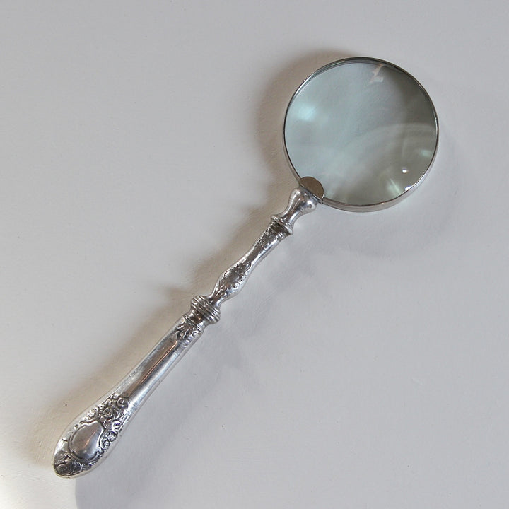 Magnifier With Antique Cutlery Handle