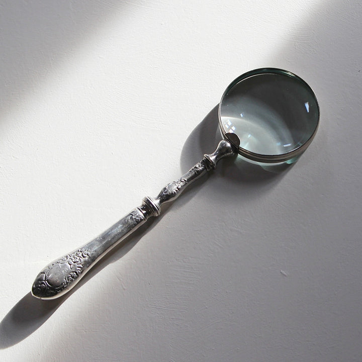 Magnifier With Antique Cutlery Handle