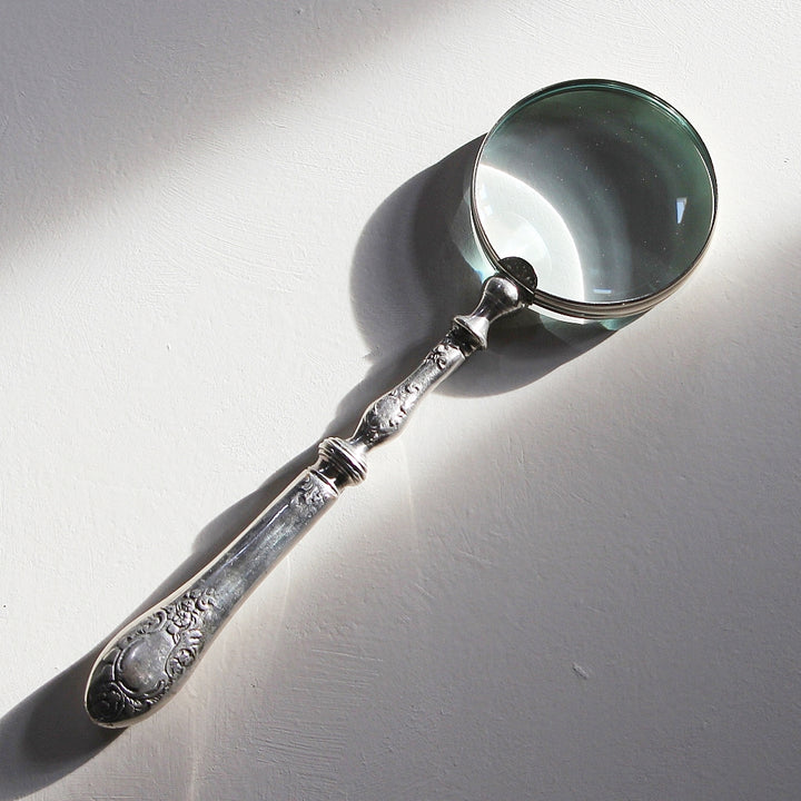 Magnifier With Antique Cutlery Handle