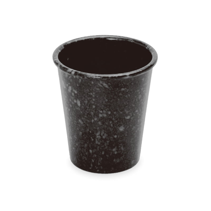 Marbled Melamine Cup - Black