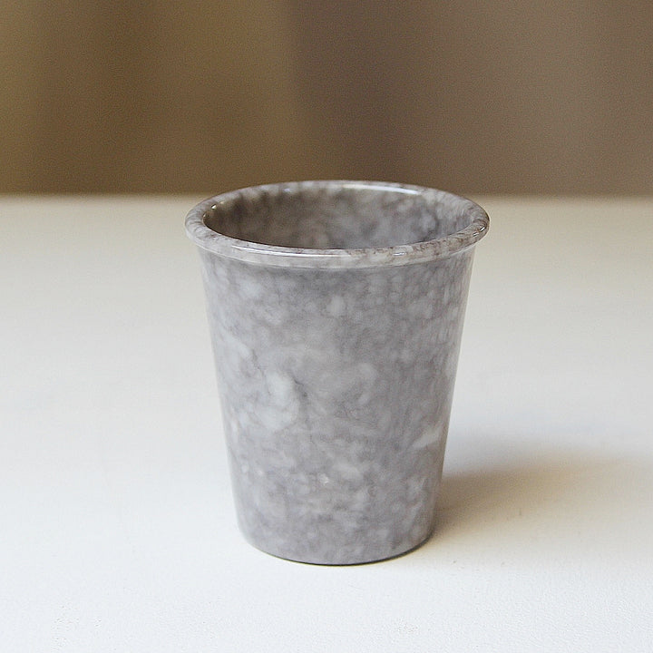Marbled Melamine Cup - Grey