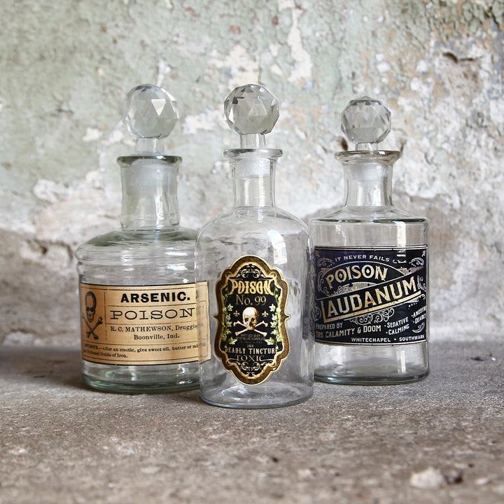 Bouteilles en verre Montaigus - Lot de 3