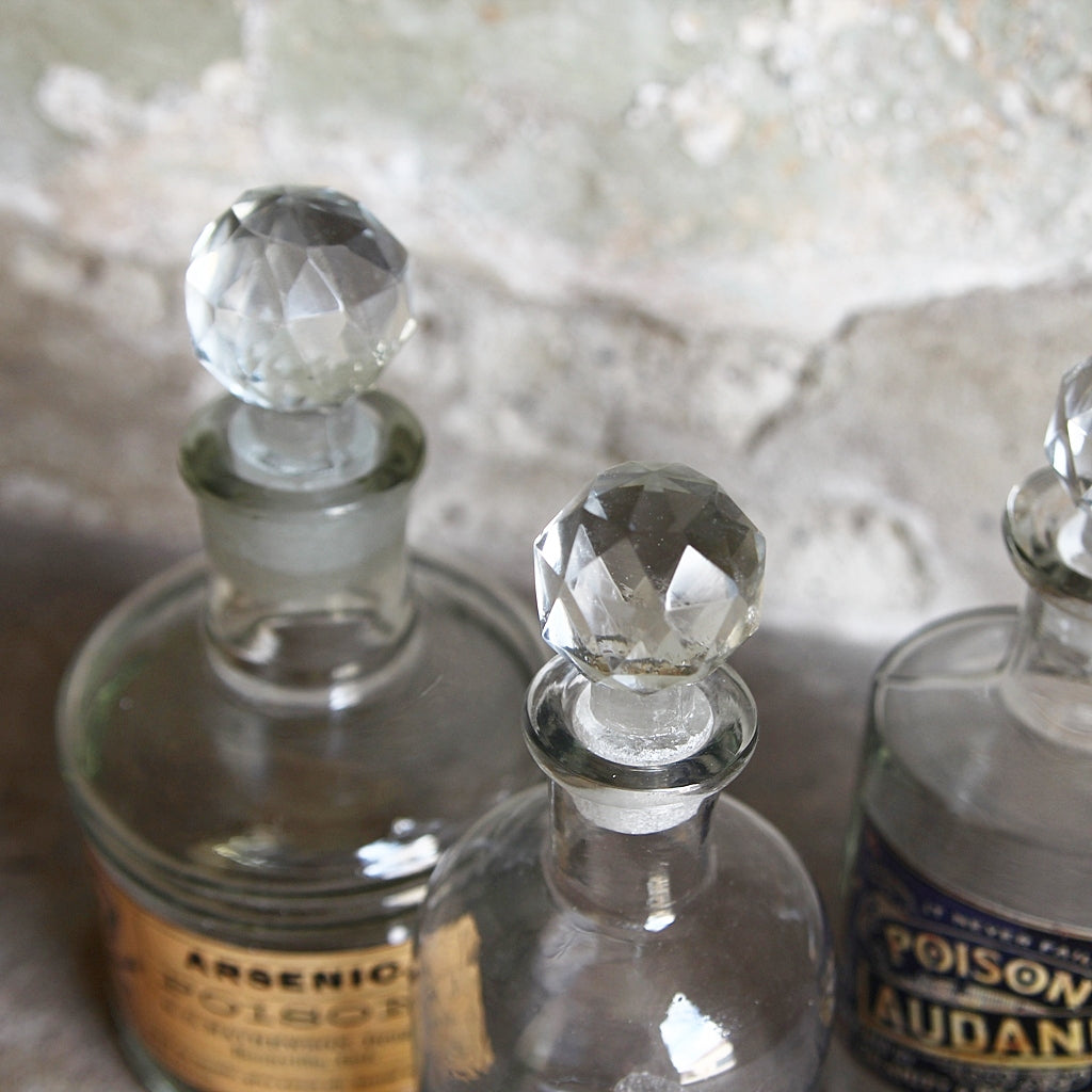 Bouteilles en verre Montaigus - Lot de 3