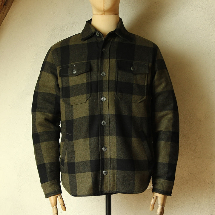Overshirt Denali Wool Check Padded