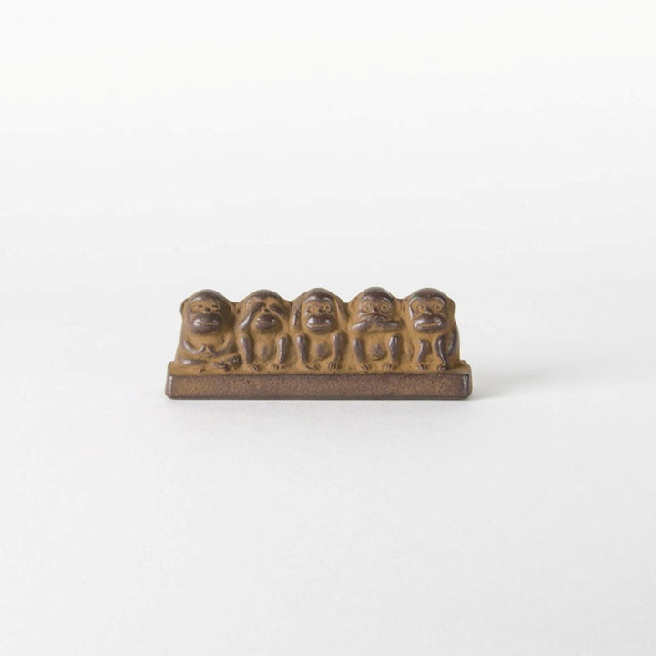 Five Monkeys Paperweight