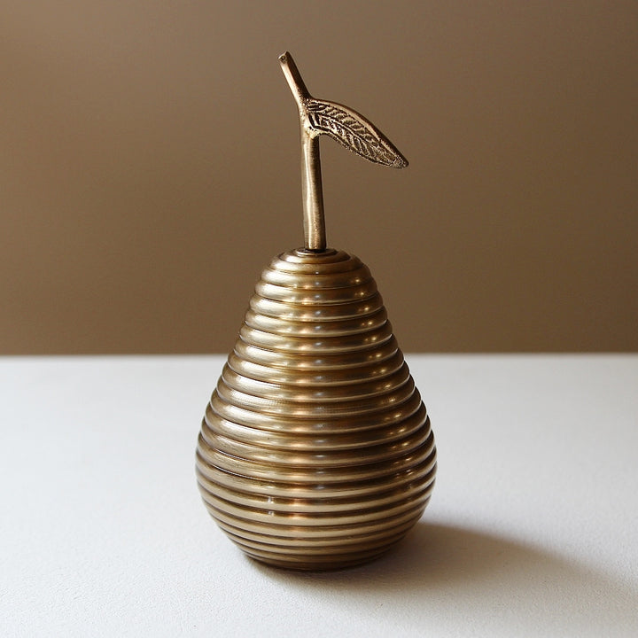 Brass Pear Bell