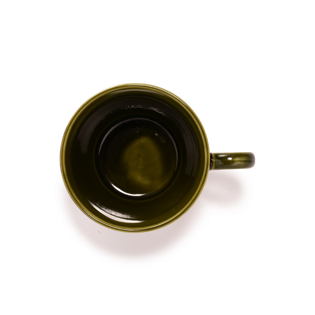 Quatre Repas Mug Green