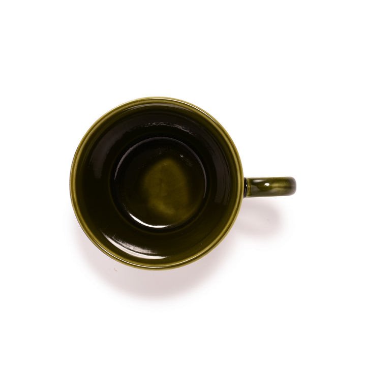 Quatre Repas Mug Green