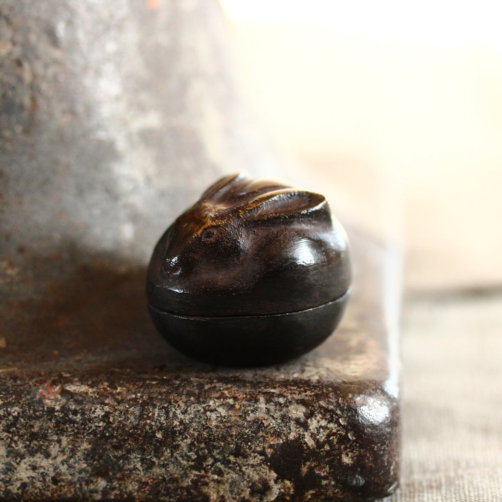 Rabbit Incense Container