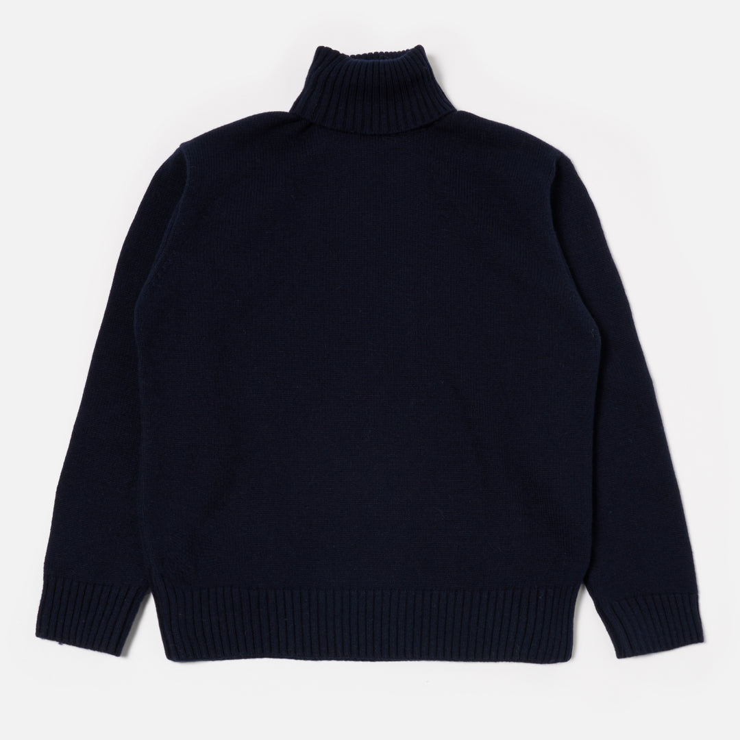 Roll Neck Navy