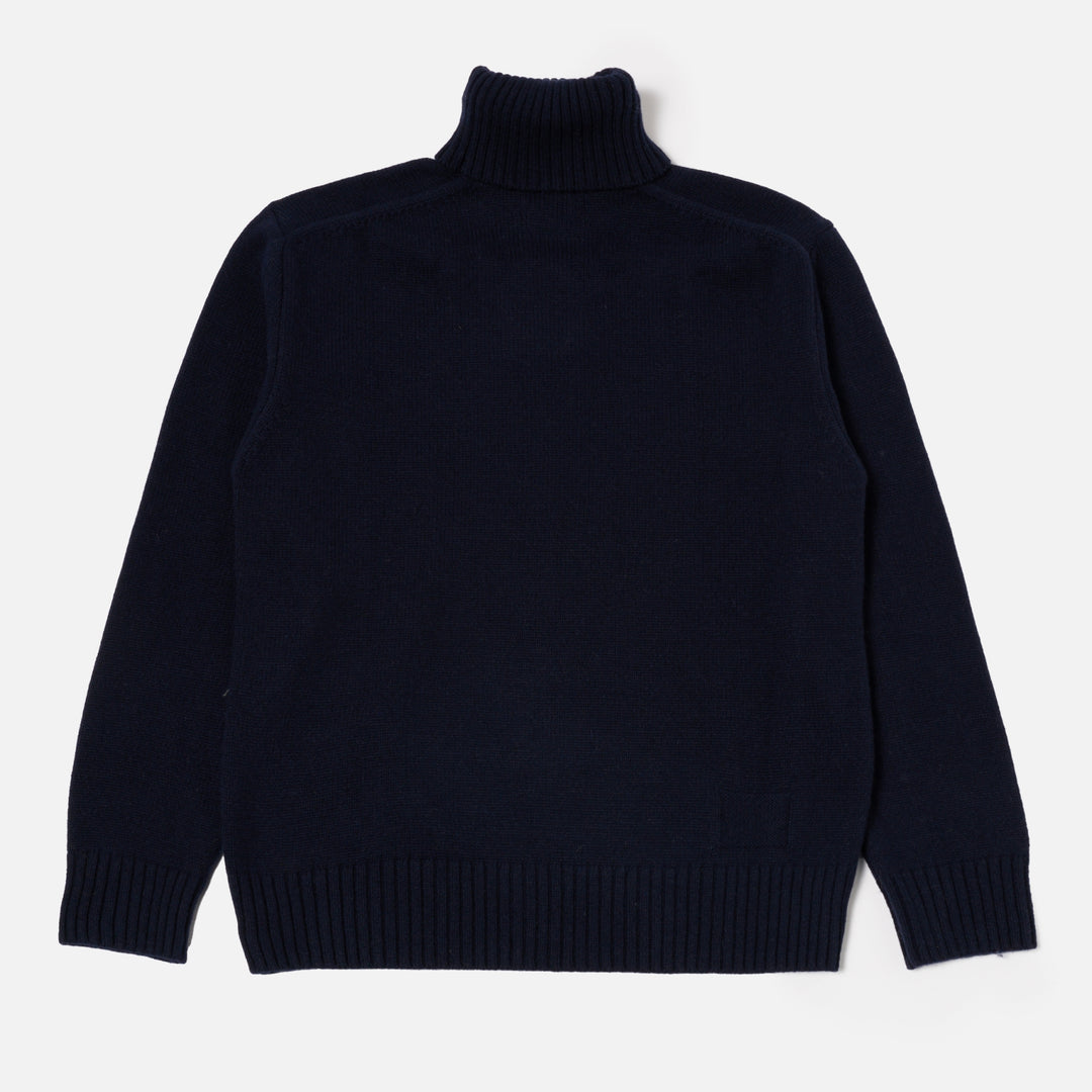 Roll Neck Navy