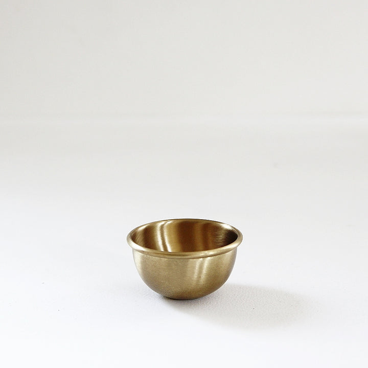 Round Brass Bowl XS