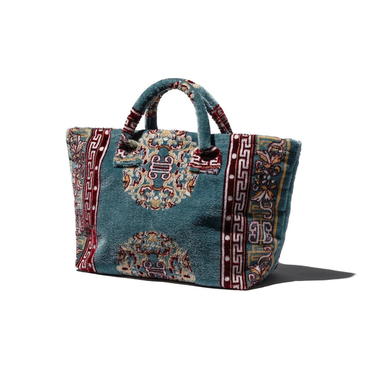 Rug Fabric Bag - Blue