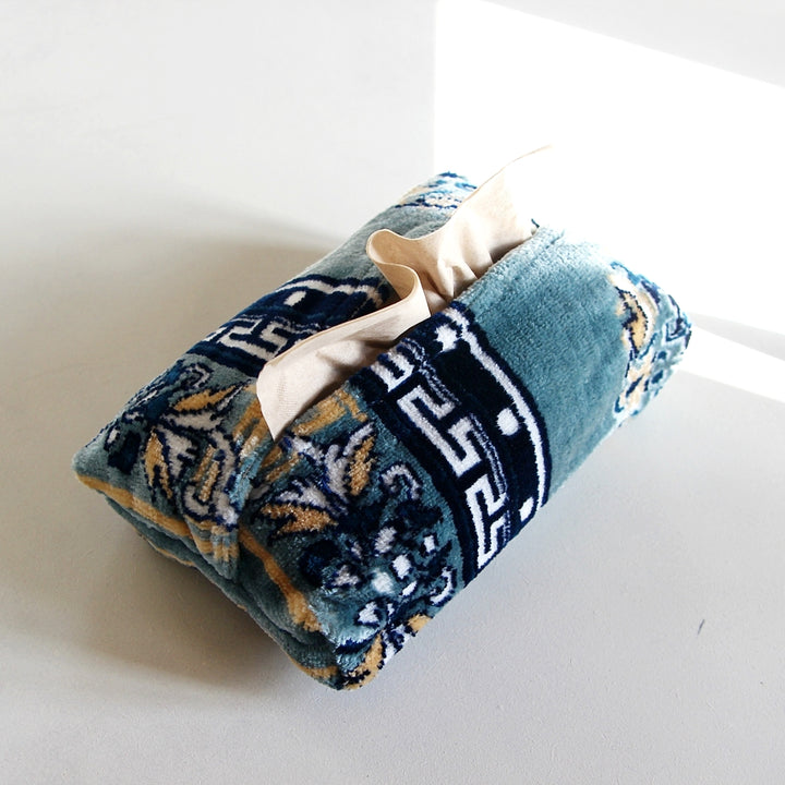 Étui à mouchoirs en tissu pour tapis