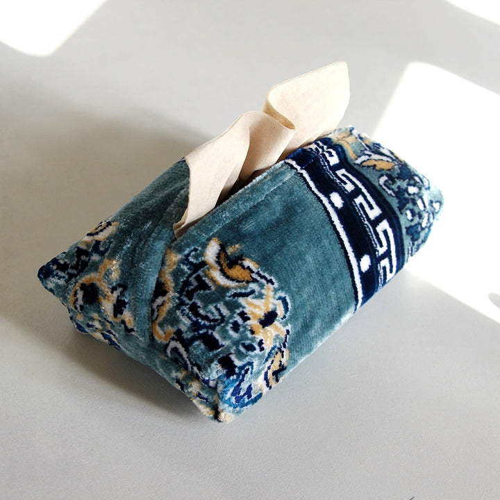 Étui à mouchoirs en tissu pour tapis
