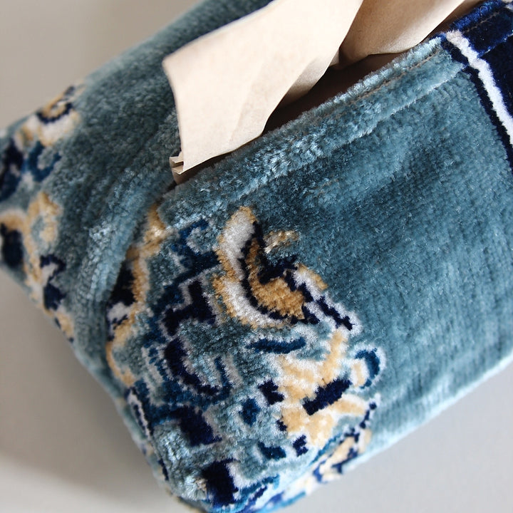 Étui à mouchoirs en tissu pour tapis