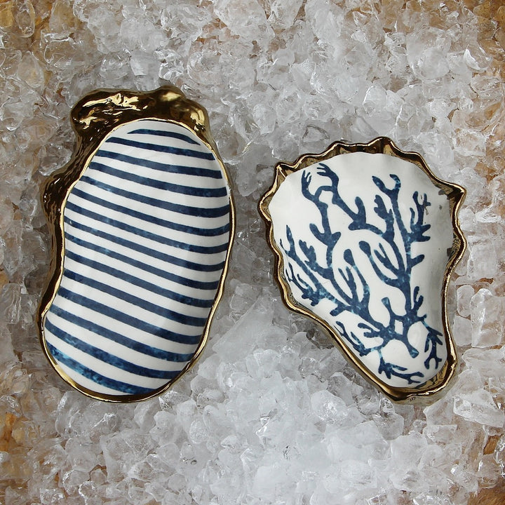 Trinket Trays Oyster - Set of Two