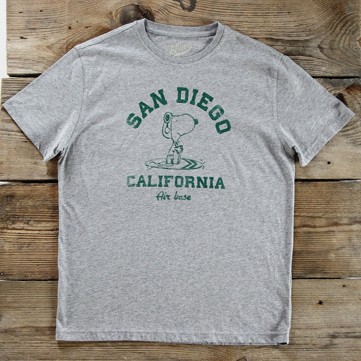 San Diego Graphic Tee Grey Melange