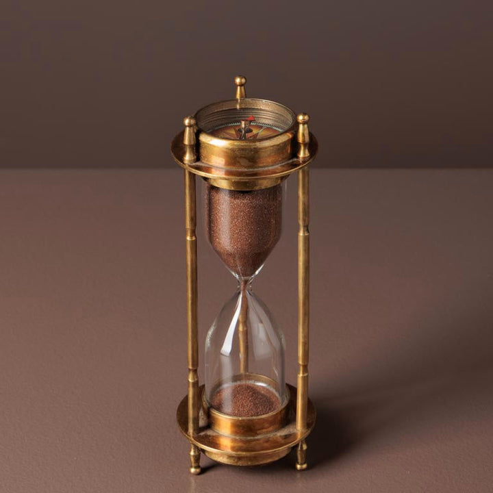 Sandtimer with Clock and Compass