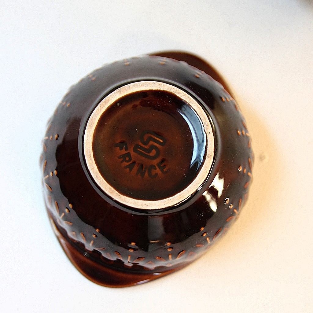 Sarreguemines France – 2 Suppentassen aus den 1970er Jahren