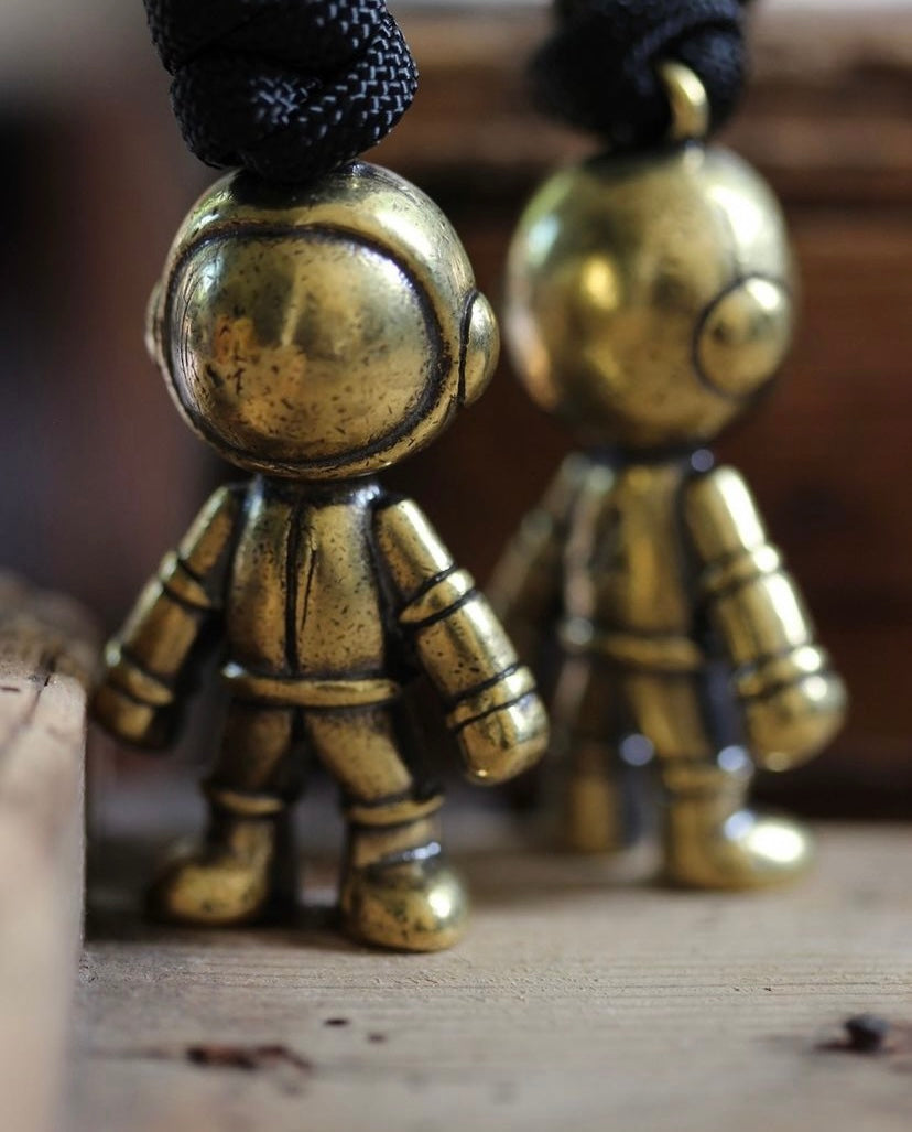 Spaceman Keychain