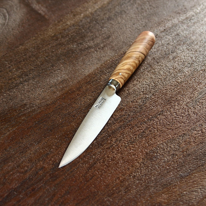 Straight Kitchen Knife Olive Wood – 10 cm