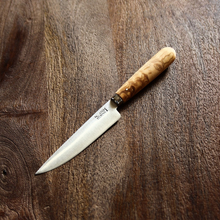 Straight Kitchen Knife Olive Wood – 12 cm
