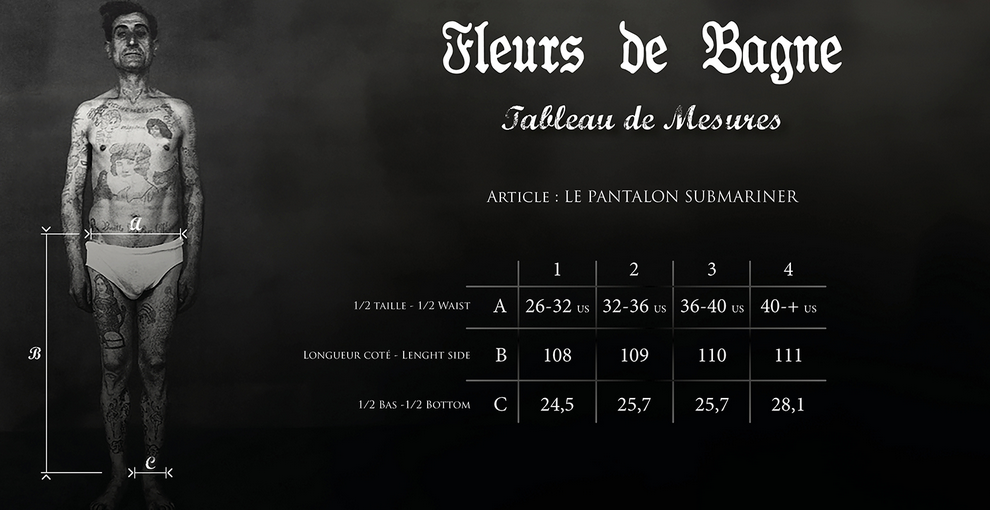 Submariner Pant Black Moleskine