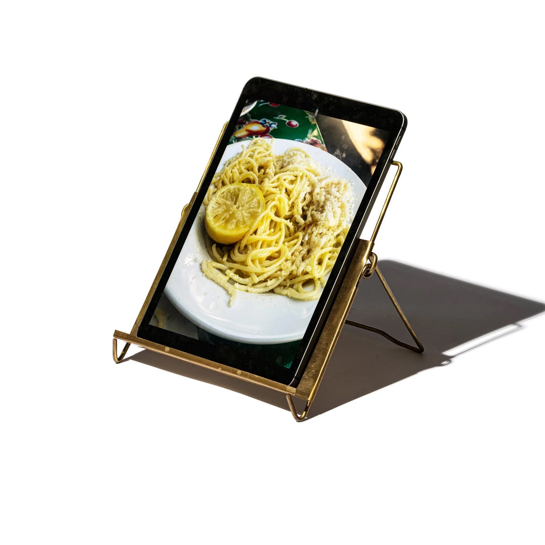 Tablet Stand Brass